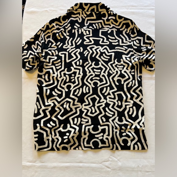 KEITH HARING Button Down short sleeve shirts XS,S, M, L, XL,XXL New With Tag NWT - Picture 8 of 8